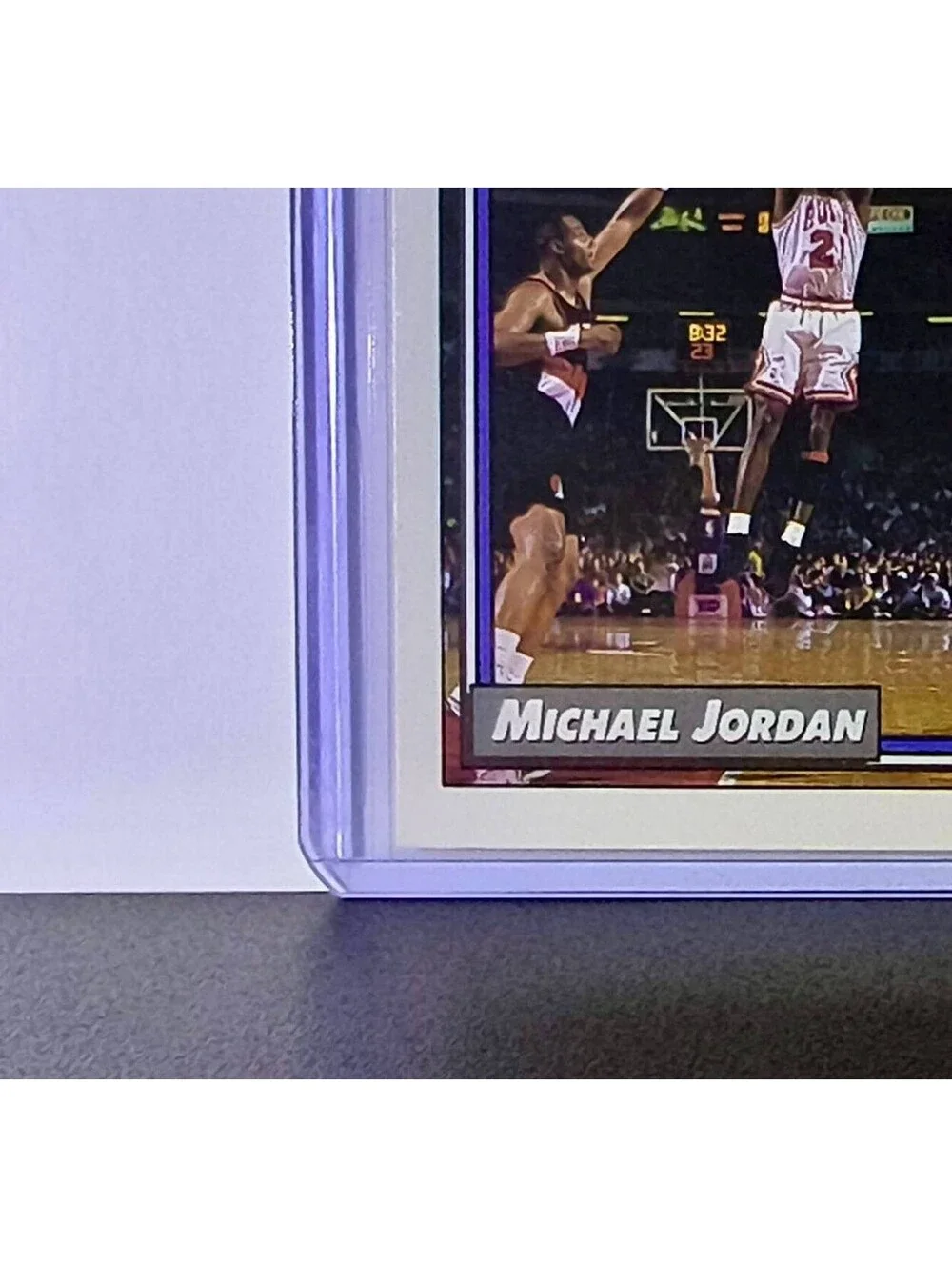 Michael Jordan 1992-93 Topps Highlight #3 Basketball Card Chicago Bulls